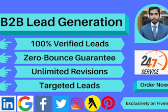 do targeted b2b lead generation, find valid emails
