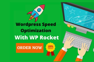 do wordpress speed optimization with wp rocket, autoptimize