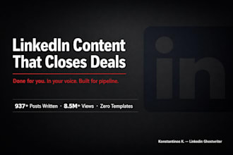 write linkedin content that generates leads