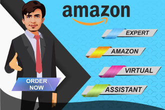 be your amazon virtual assistant amazon PPC amazon listing