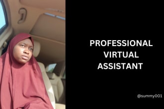 be your professional personal best virtual assistant