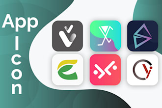 design modern professional app icon