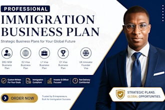 develop your eb2 niw l1 e2 o1 immigration business plan