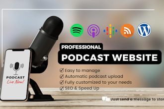 build a podcast website with auto episode syncing