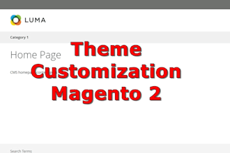 customize magento theme, product page, category page