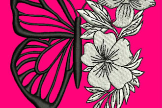 digitize your embroidery design with high quality