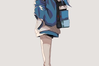 draw anime or manga art for you