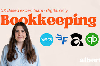provide expert bookkeeping in quickbooks online, xero, or freeagent x UK based