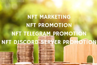 do nft marketing, nft promotion, crypto promotio, nft project