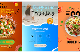 design posters, flyers and brochures at canva