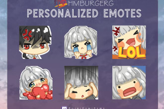 create customized emotes for streamers