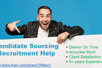be your virtual recruiter, headhunter, talent sourcing manager