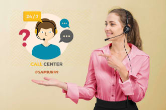 be your professional inbound call handling, customer service
