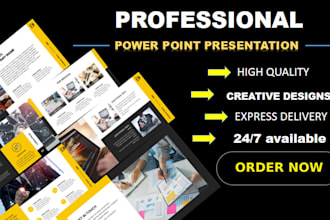 design exclusive powerpoint presentation