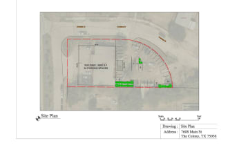 make a site plan drawing for you
