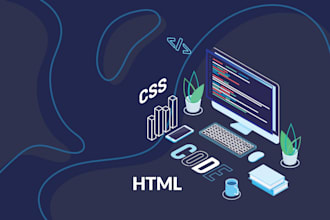 convert xd, PSD, ai, figma, PDF to HTML website