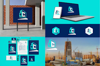 design sleek, modern logo and full branding kit