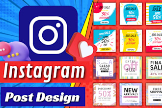 design eye catchy trendy social media post design