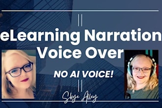 professionally record your elearning narration, explainer voice over