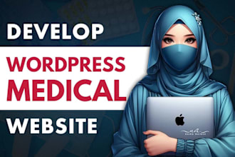 design medical dental, healthcare, doctor, clinic website