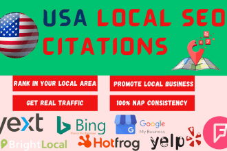 be listing USA business in local directories or SEO citation