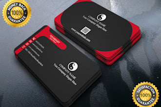 do stylish and unique business card design quickly