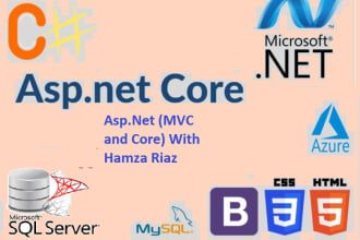 build responsive webapp,mobile applications with dotnet core and mvc