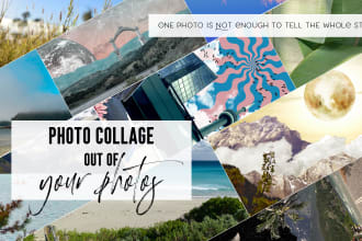 create your unique photo collage out of your photos