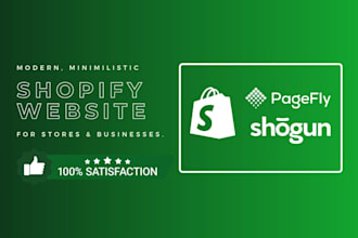 be your shopify dev for design n redesign of store with automation
