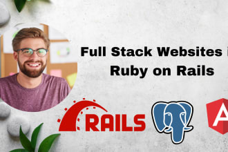 build full stack ruby on rails websites
