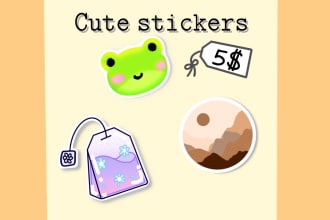 do cute kawaii stickers