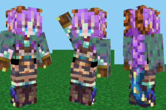 minecraft skins custom from reference