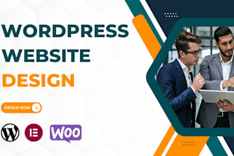 create responsive wordpress website design or website redesign