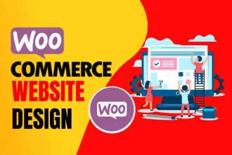 design woocommerce, ecommerce website or online store by woodmart