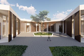 3d model and make a realistic render of your 2d plans