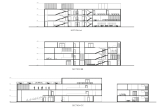 deliver cad drawings as plans, sections, and elevations