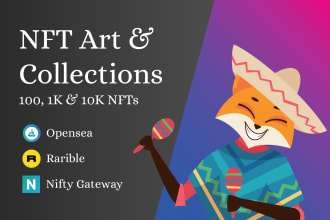 do a creative nft art that you can sell as a collectible
