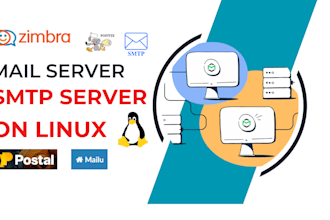do mail server setup for smpt, postfix, zimbra on linux, docker