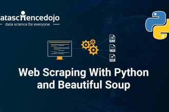 do web scraping of static and dynamic websites with python