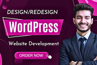 design a high converting wordpress website or redesign your site