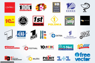 design 2 eye catching logo for your company or website in 24 hours