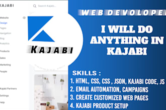 build your professional kajabi website