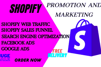 do shopify marketing promotion boost web traffic affiliate link promotion