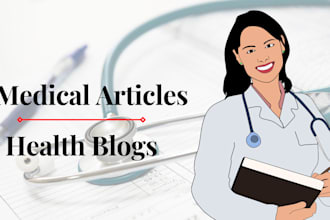 help you in medical articles writing