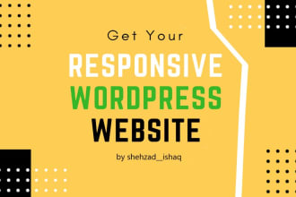 revamp clean responsive wordpress website with elementor pro
