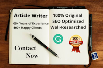 be your creative writer and article rewriter