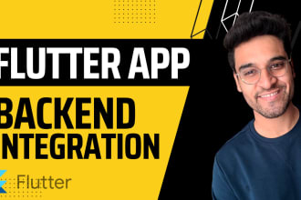 integrate your backend apis with flutter app