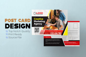 design creative postcard, eddm