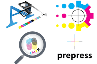 do prepress graphics, separation, trapping, bleed etc