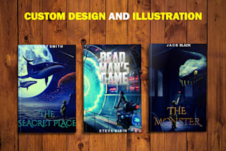 do your custom e book cover and book cover design